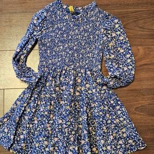 Polo Ralph Lauren Blue Floral Dress